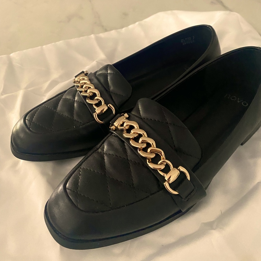 Novo black LOAFERS new. Never worn. - Picture 1 of 4